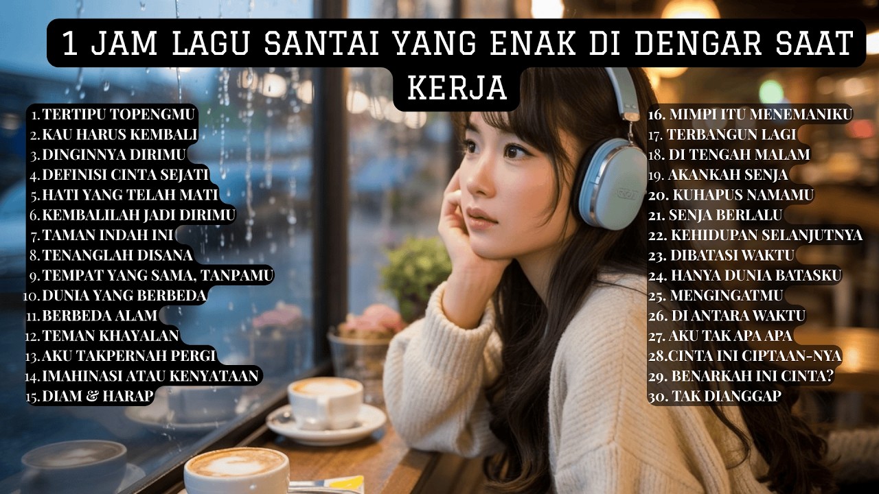 Playlist Lagu Santai Terbaik 2026 | Musik untuk Relaksasi & Mood Booster