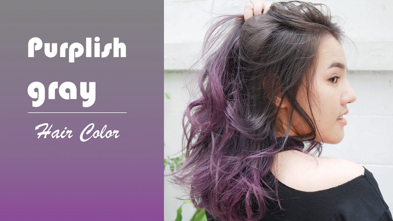 Purplish gray - Hair Color(Hoyu Professional)