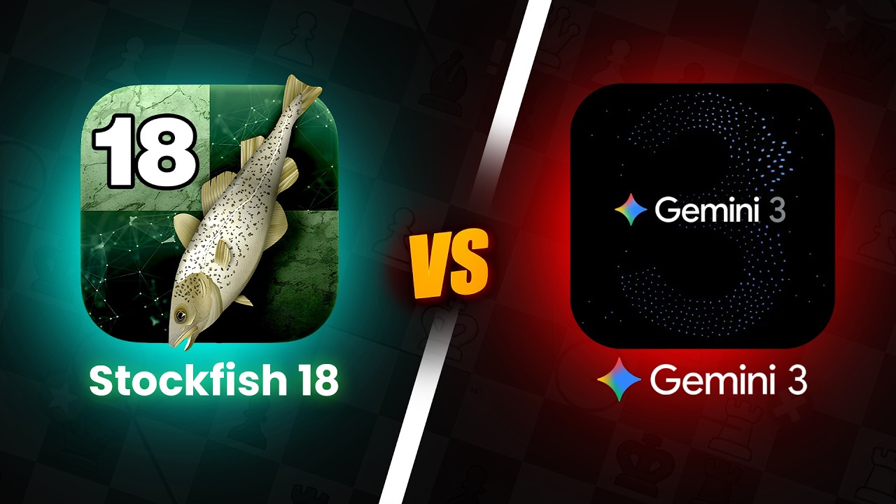 Google Gemini 3 Challenges Stockfish 18!!🤯🤯