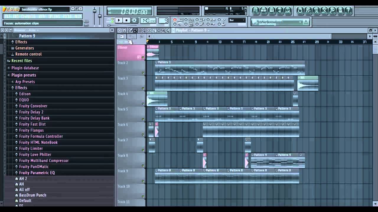 FL Studio: Basshunter - Elinor (2014 Remake)