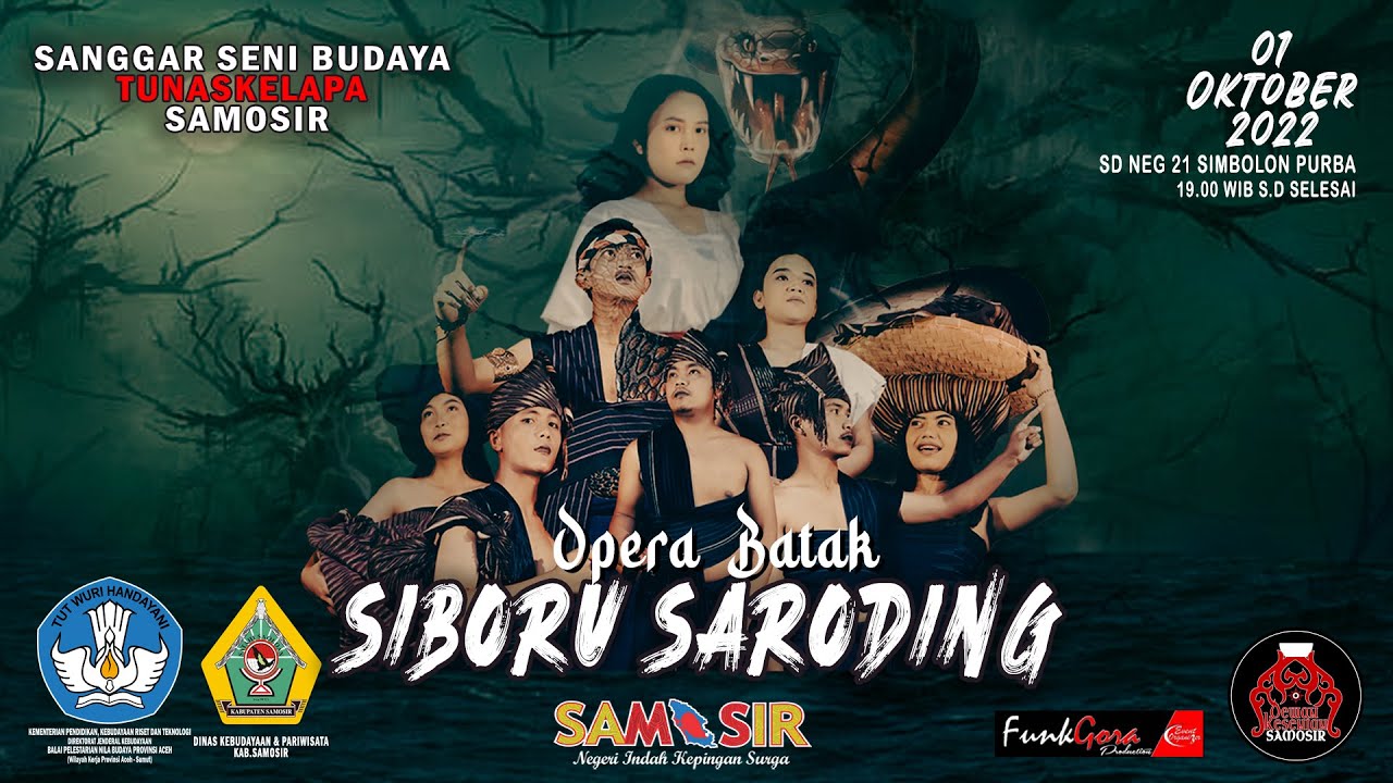 OPERA BATAK SIBORU SARODING || SANGGAR SENI BUDAYA TUNAS KELAPA SAMOSIR