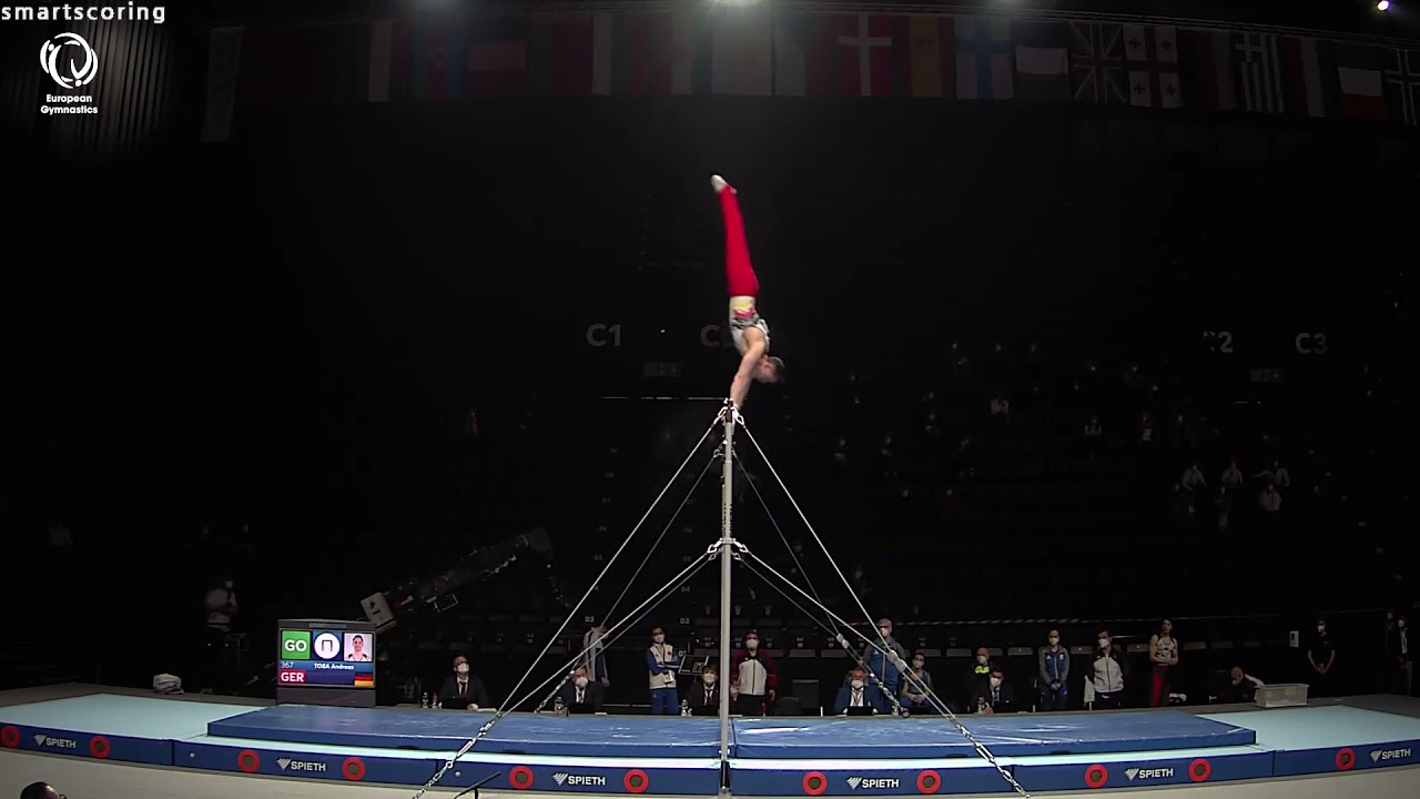 Andreas TOBA (GER) - 2021 Artistic Europeans - Qualification high bar