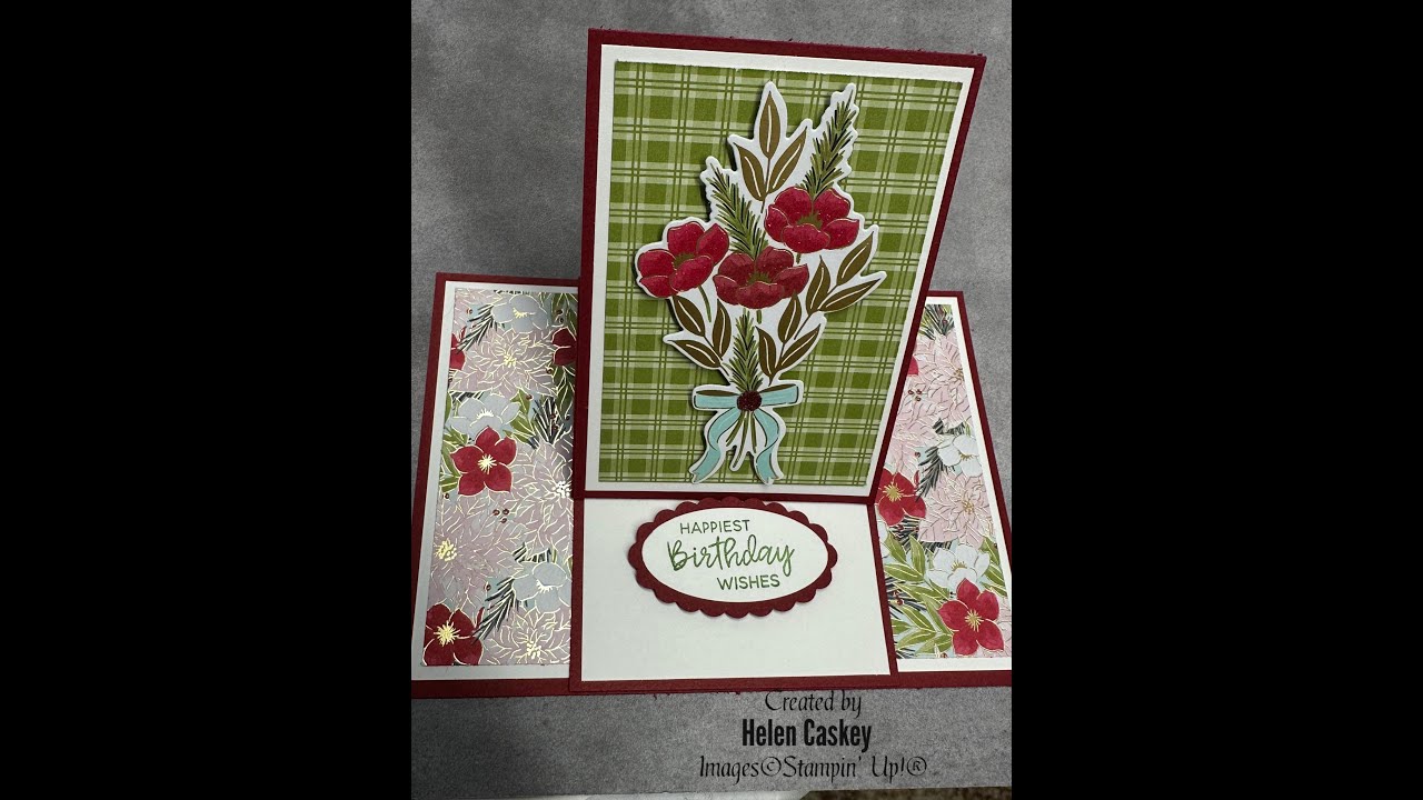 Centre Step Card