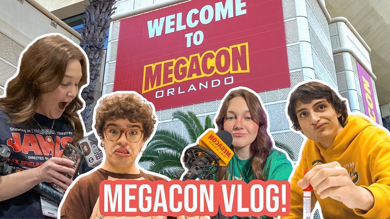 MEGACON 2024 Vlog - Meeting the **STRANGER THINGS CAST**