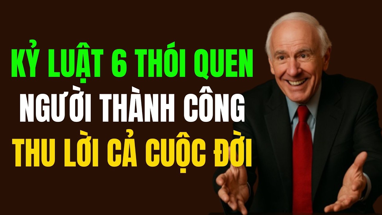 Làm Chủ Cuộc Đời Với 6 Thói Quen Của Người Thành Công | Động Lực Từ Jim Rohn