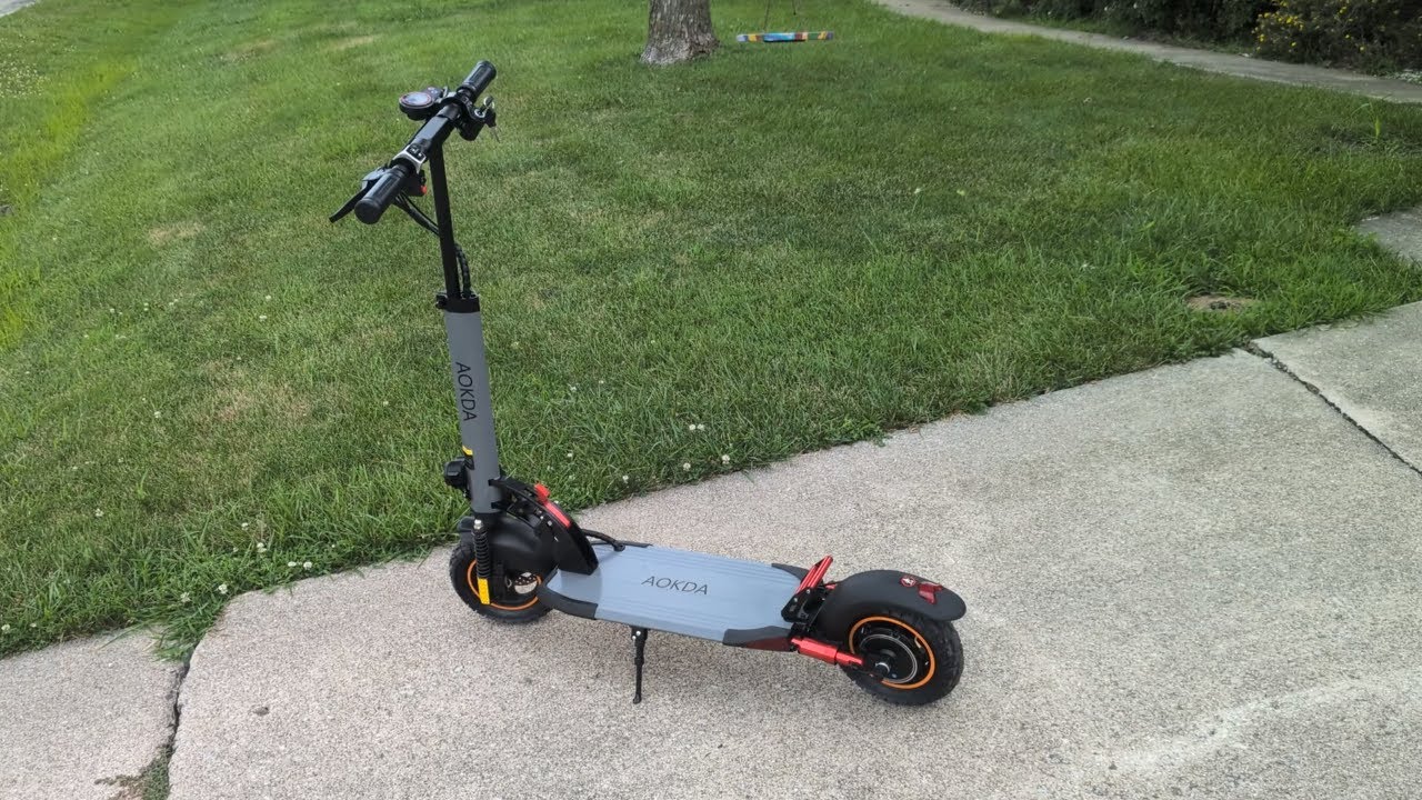 Review of A1 Electric Scooter: It Goes FAST!
