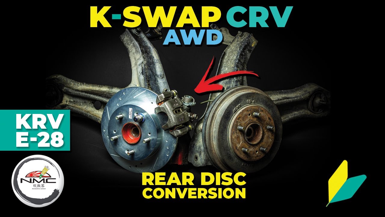 honda cr v rear disc brake conversion