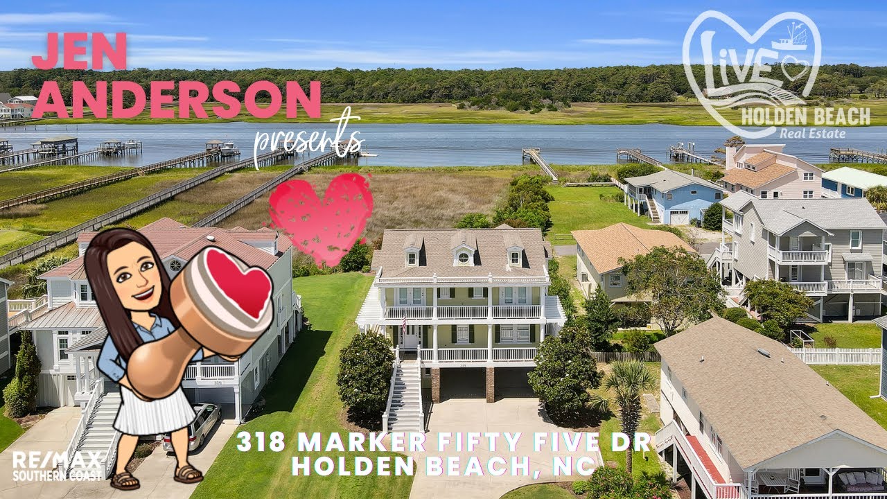 318 Marker Fifty Five Holden Beach Complete Video WalkThrough