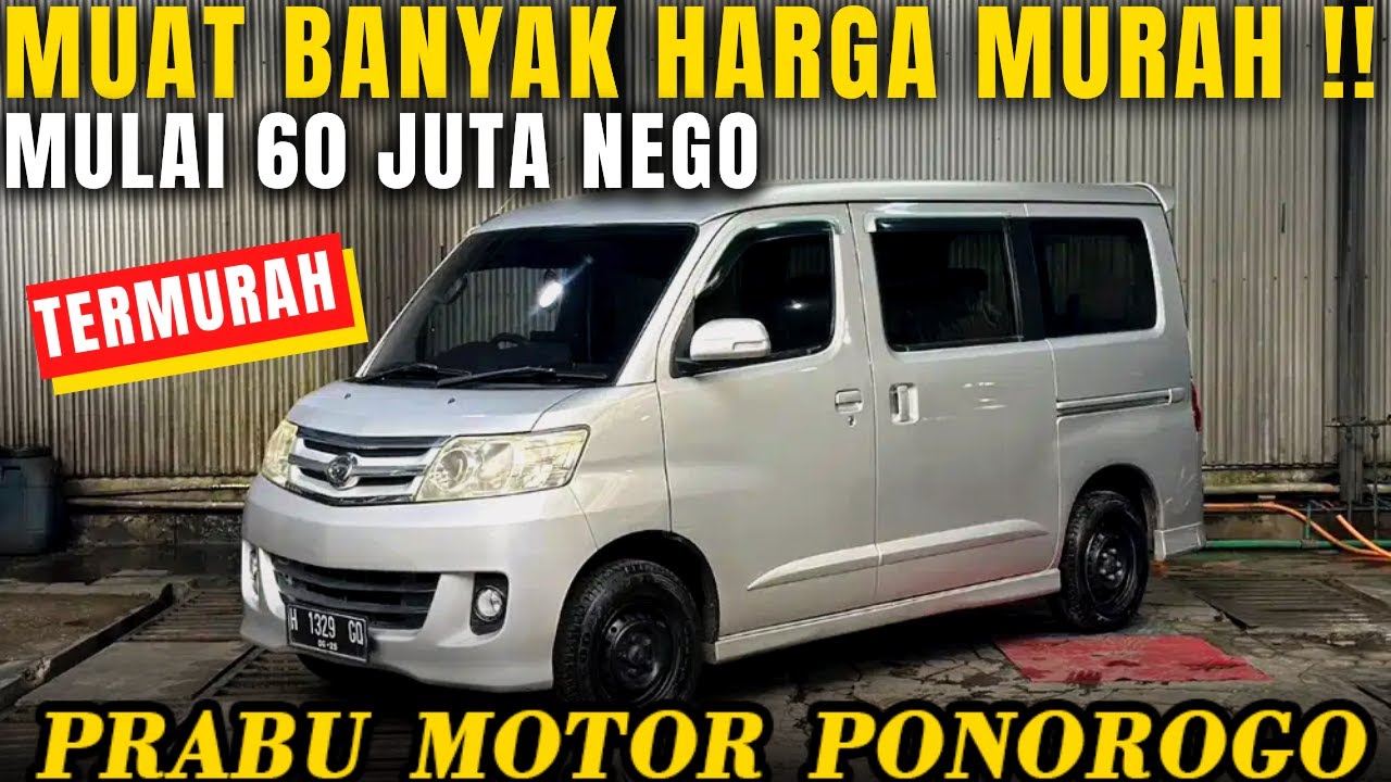 Mobil Keluarga Murah Muat Banyak Mulai 60 An Juta Nego Di Prabu Motor Ponorogo