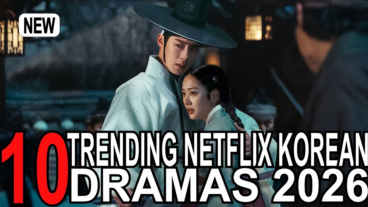 Топ-10 самых популярных корейских сериалов Netflix 2026 года | Лучшие корейские дорамы для просмо...