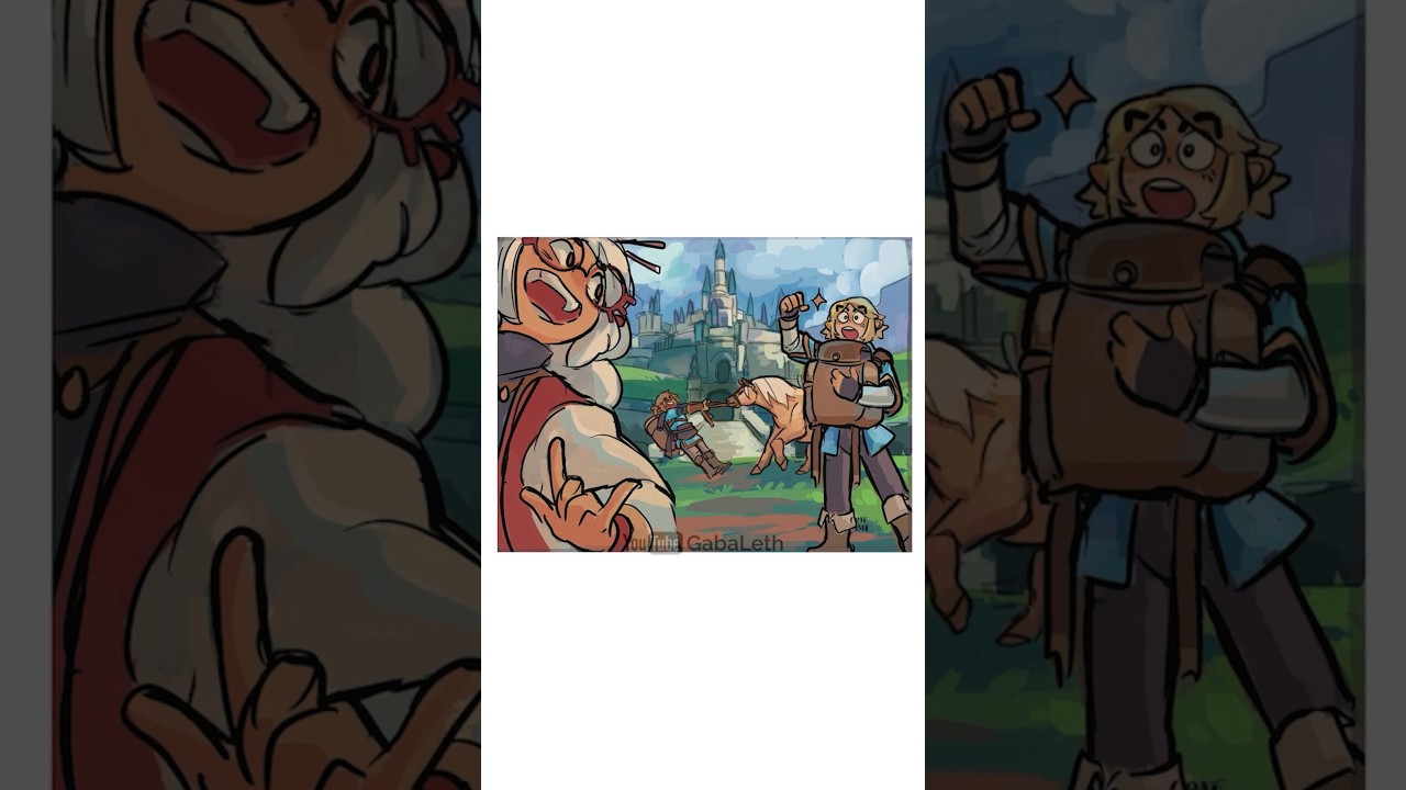 TotK but Link and Zelda journey together