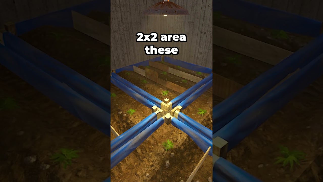 Use These New Lights For Your Rust Hemp Farm!🪴#rust #rustshorts #rustnews #rusttips