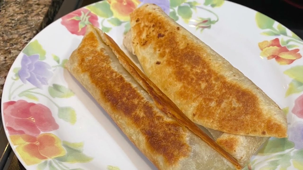 Beef Burritos made from leftover pot roast