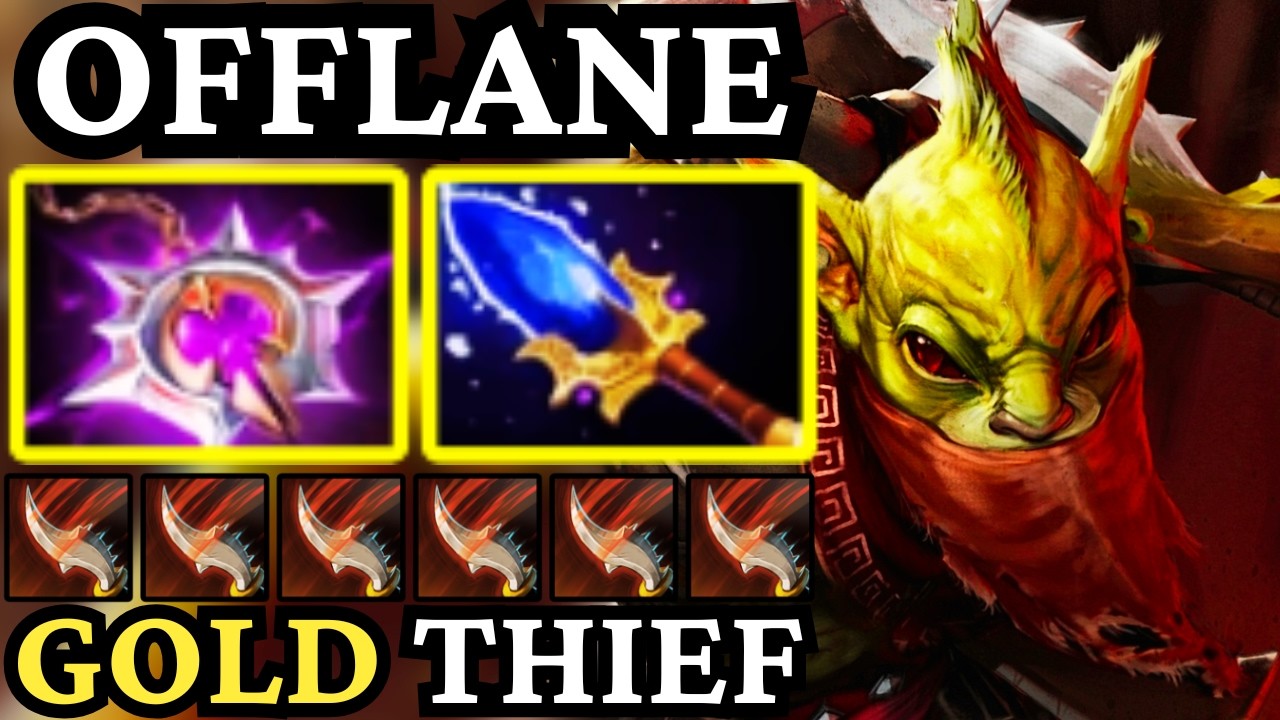 🔥 BOUNTY HUNTER Offlane is BROKEN &mdash; Gold Everywhere 🔥 Dota 2 Offlane