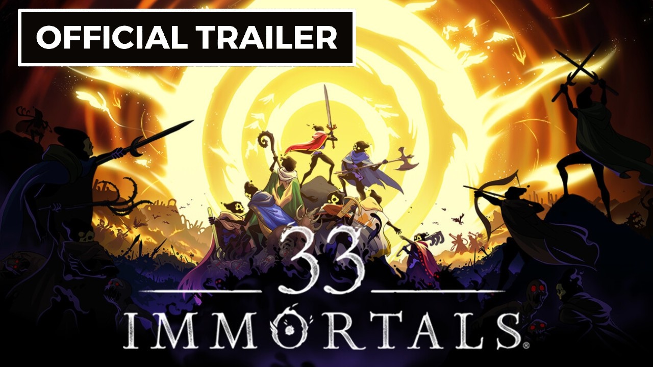 33 Immortals - Official 1.0 Release Date Trailer