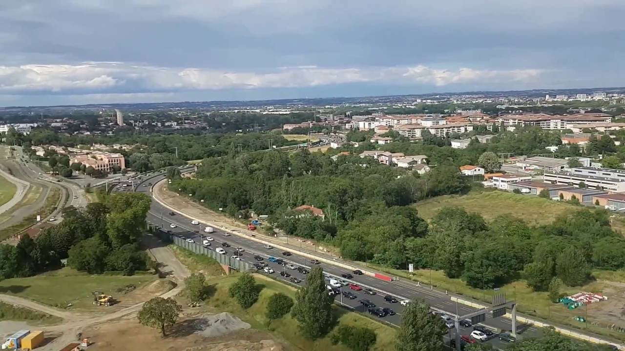 Atterrissage à Blagnac