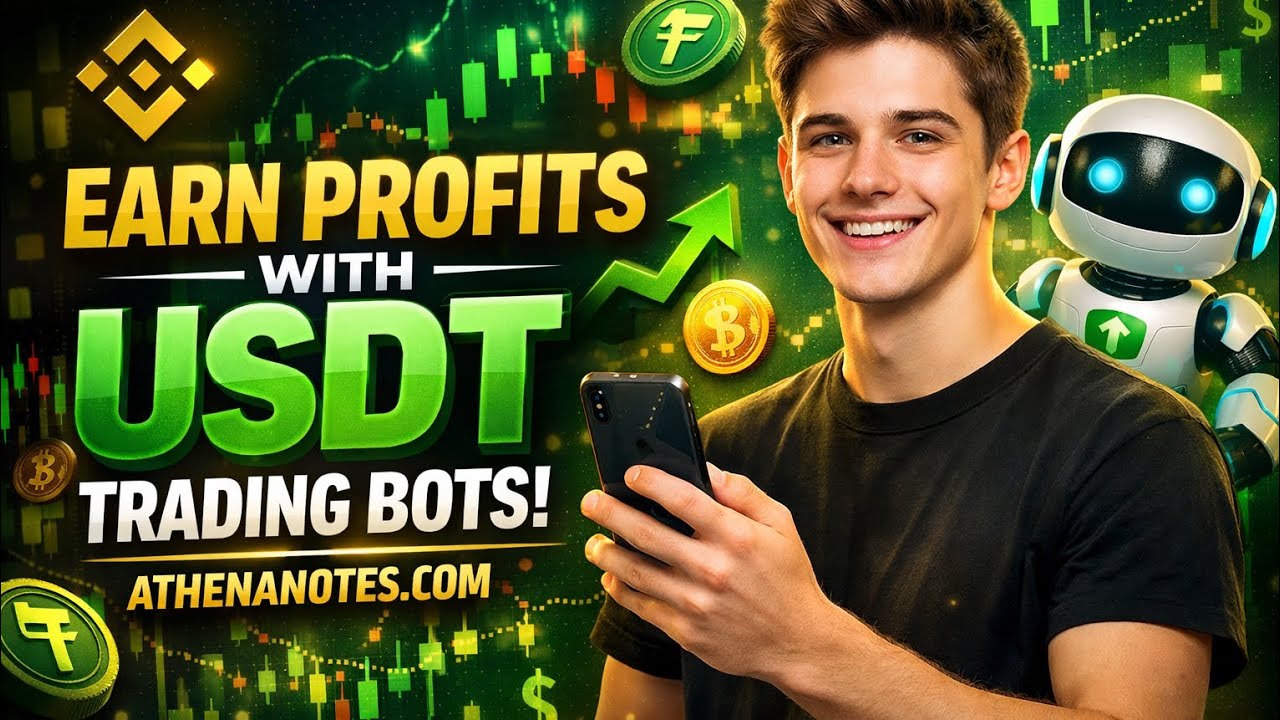 HOW I TRADED $575 TO $1,250 ON BINANCE USING ATHENA NOTES BOTS IN UNDER 5 MINUNTES