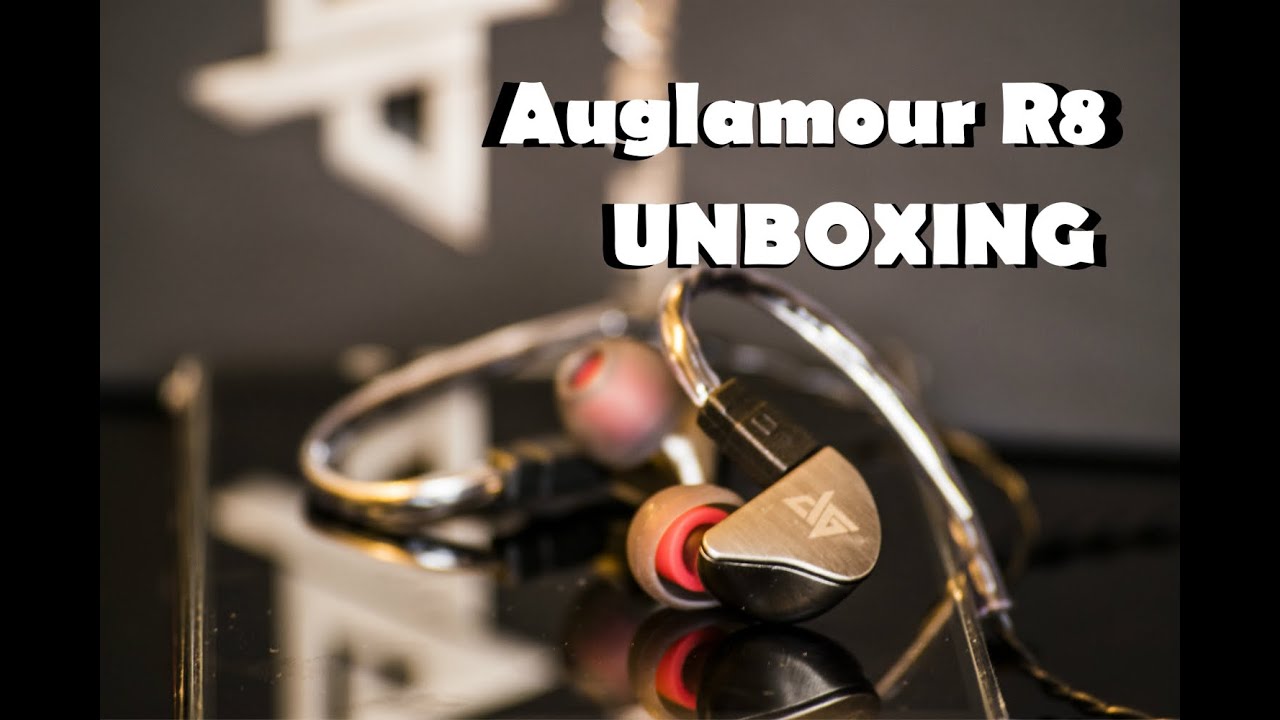【旗艦金屬】Auglamour R8 Unboxing 性價比耳機開箱