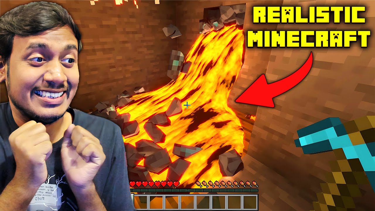 Most Ultra Realistic Minecraft Ever... | in Telugu | Hi5 GAMER