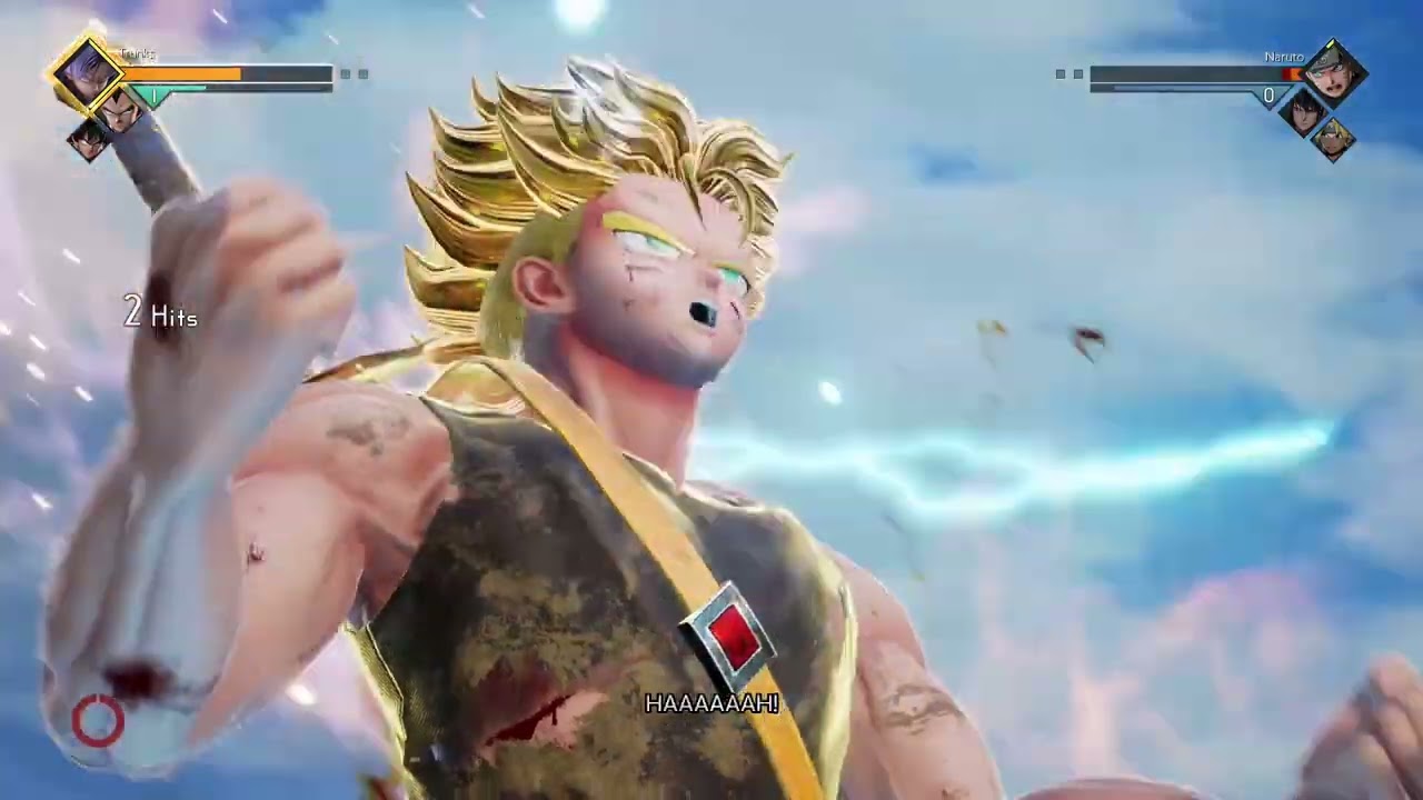 Jump Force Trunks Vs Boruto