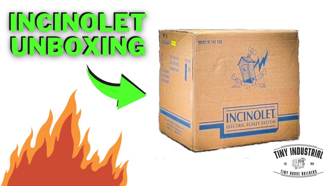 Incinolet Electric Toilet - UNBOXING!