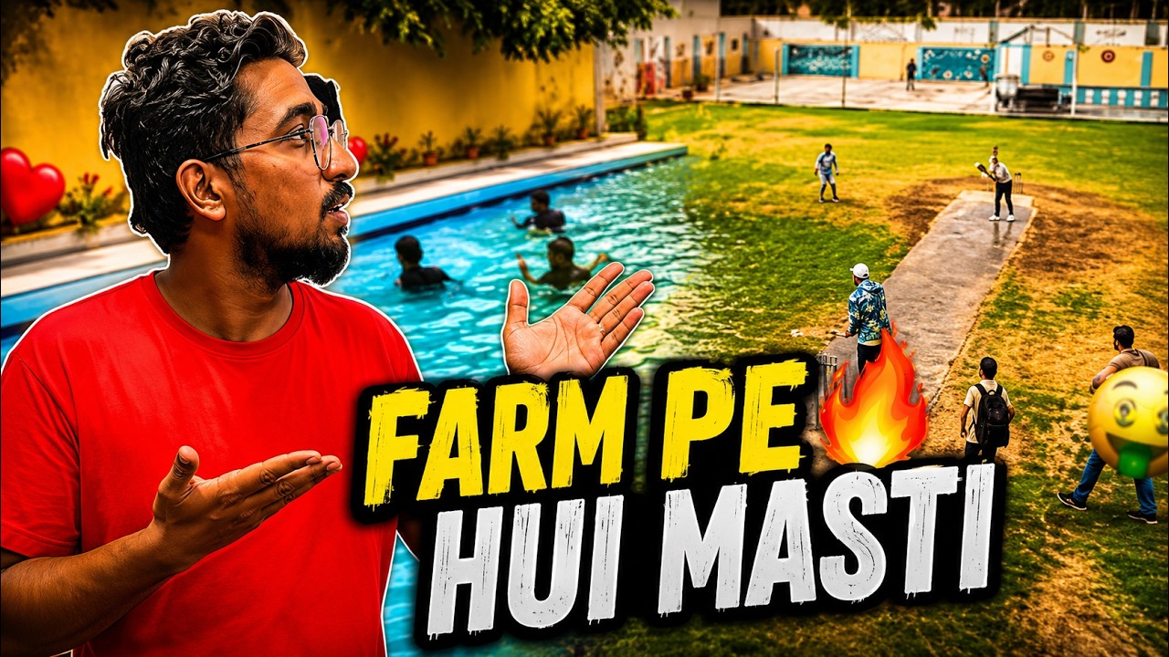 Farmhouse Vlog | Ideal Farmhouse Karachi | Family Picnic Day Out | BBQ & Pool Fun 🍽️🏊‍♂️