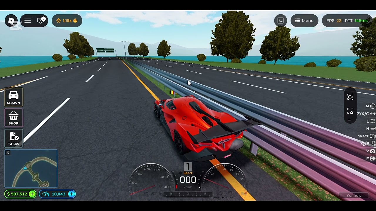 How to afk farm in realistic car driving roblox on pc
