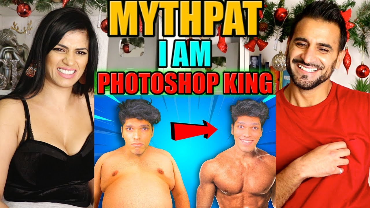 MYTHPAT | I AM PHOTOSHOP KING REACTION!! | Magic Flicks