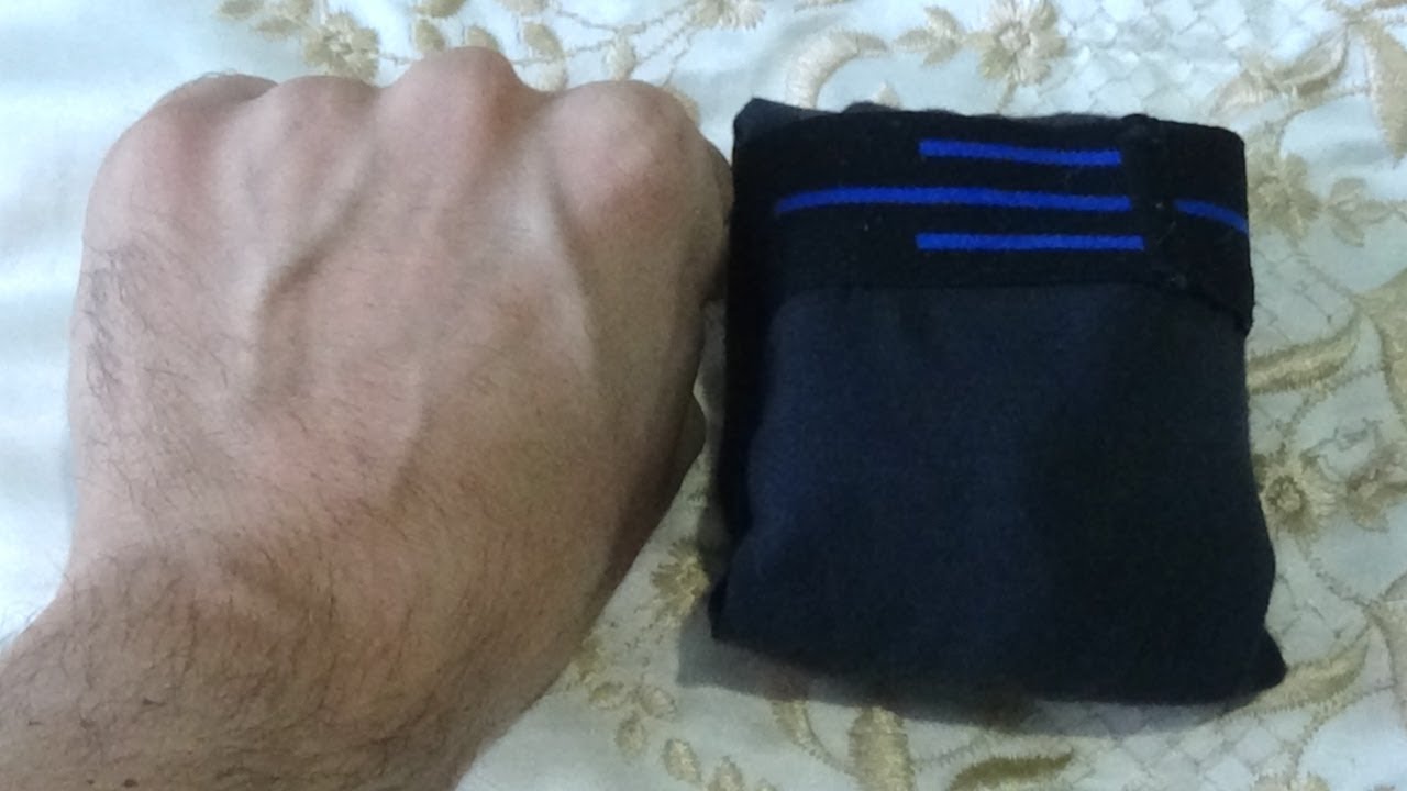 Como doblar Calzoncillos en forma de paquete (tamaño puño)