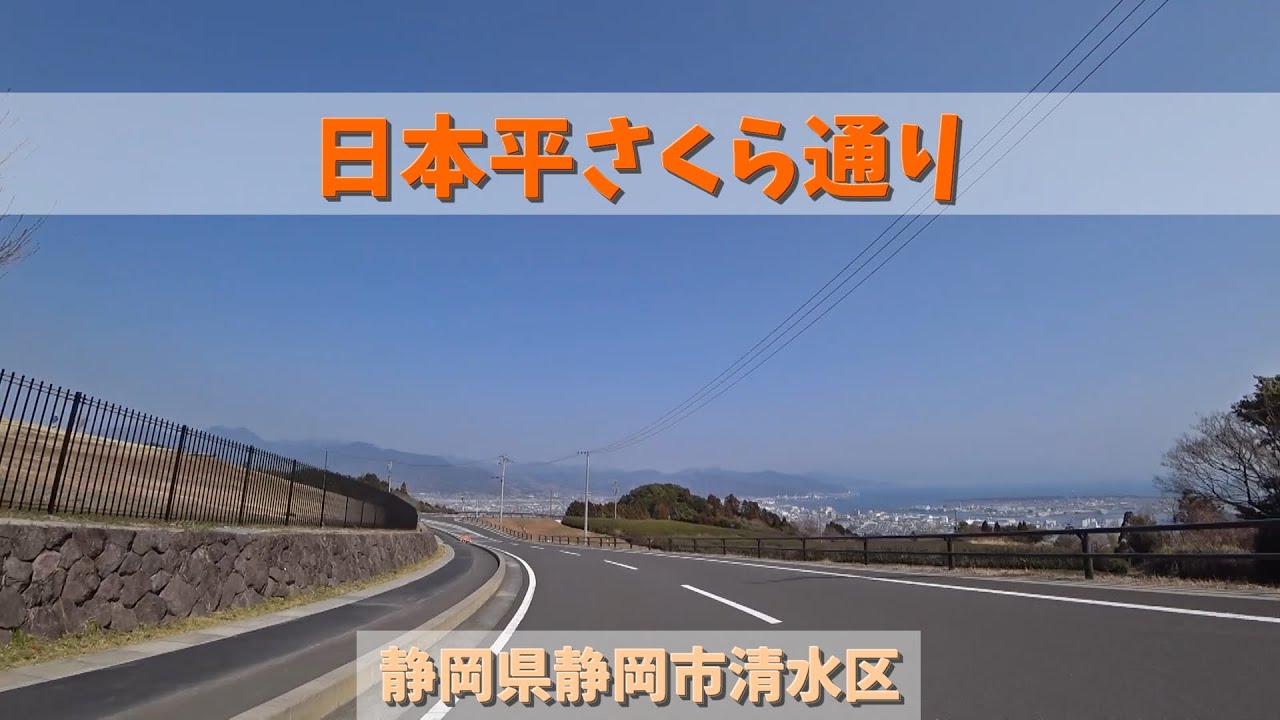 日本平さくら通り / 静岡県静岡市清水区
