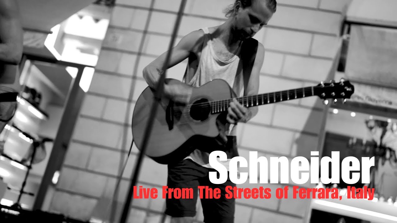 DenManTau - Schneider - Live From The Streets Of Ferrara, Italy