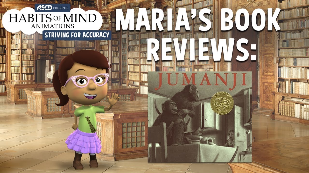 Maria reviews Jumanji by Chris Van Allsburg