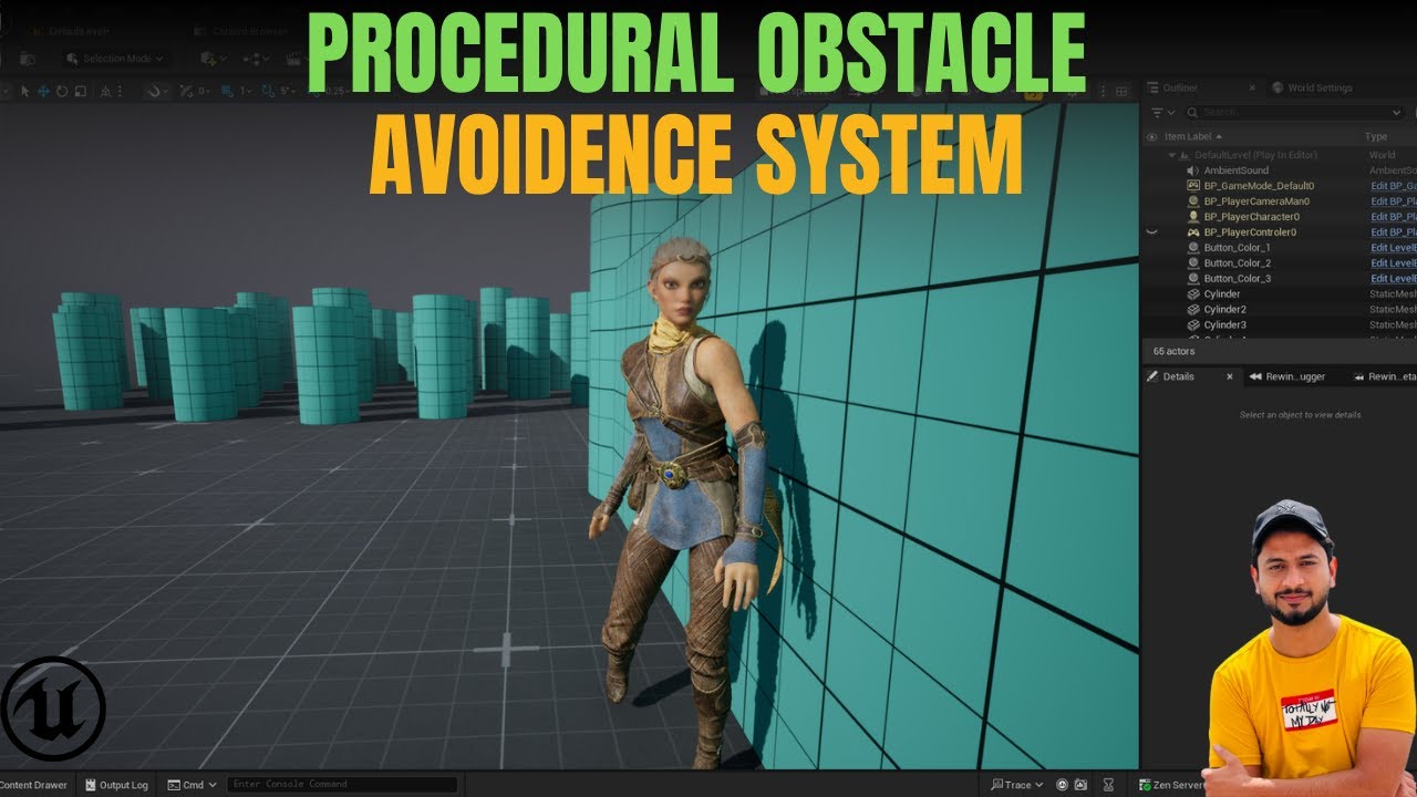 UE5 | Procedural Obstacle Avoidance System | Project Files