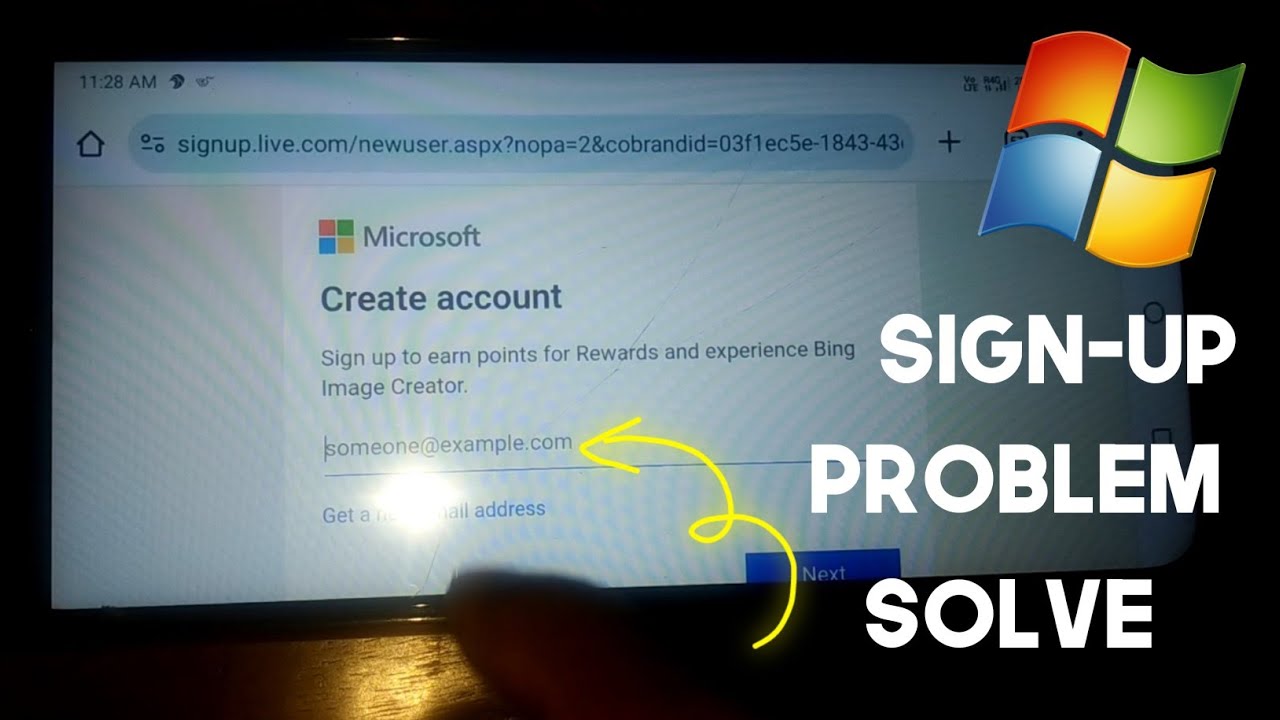 Bing Image Sign Up Problem Solve 🤓 Microsoft Bing Ai Account Kaise Banaye | Bing Ai Login