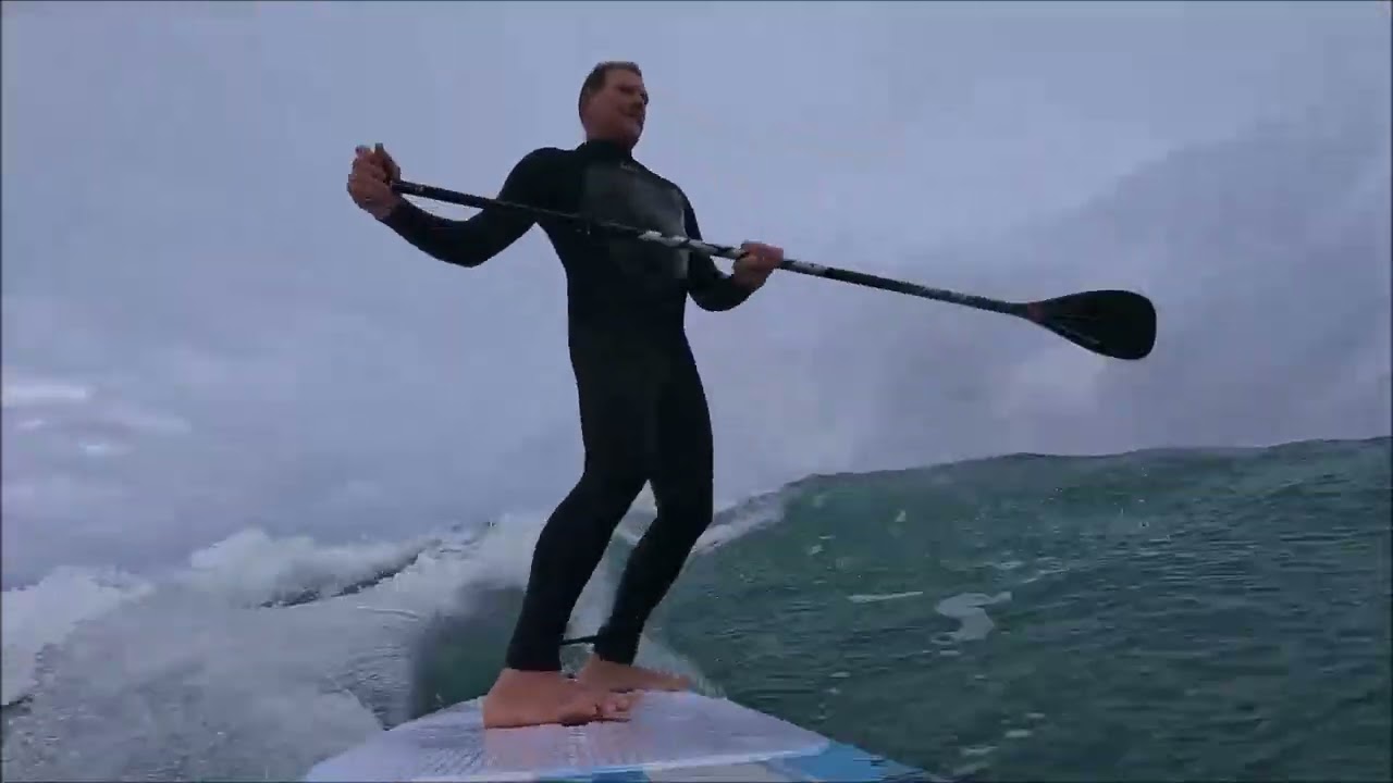 SUP Surfing around Torquay, Australia