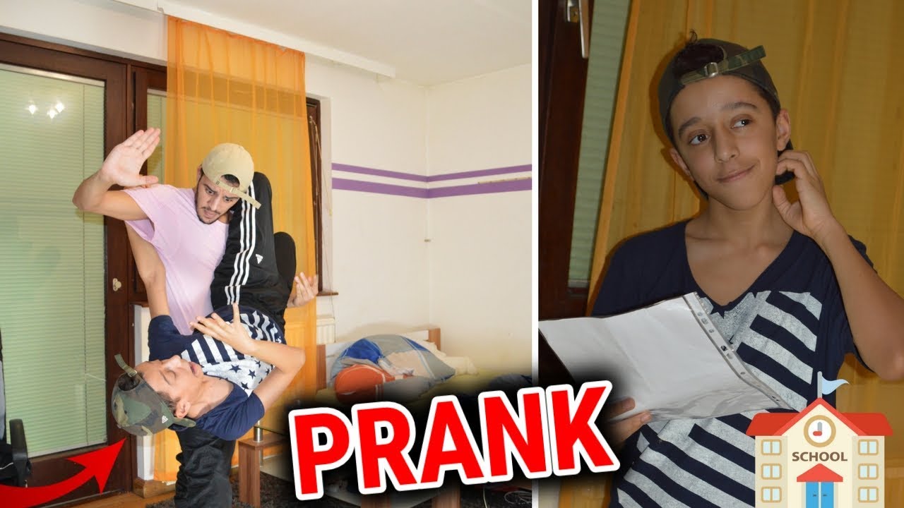 ZEUGNIS PRANK an Großen Bruder Eskaliert Total | HasnisWorld