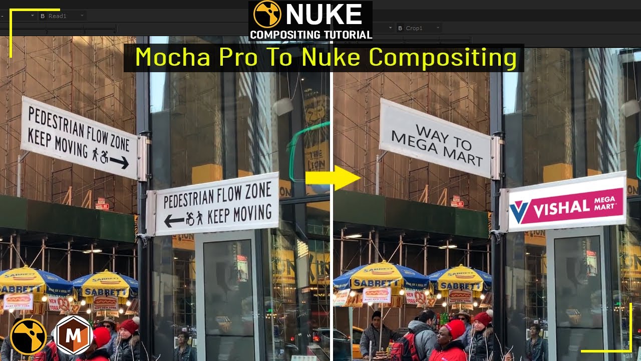 Mocha Pro To Nuke Compositing | Export Tracking Data From Mocha Pro To Nuke