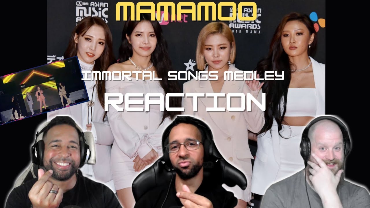Такие великолепные голоса — попурри из песен MAMAMOO IMMORTAL | StayingOffTopic РЕАКЦИЯ
