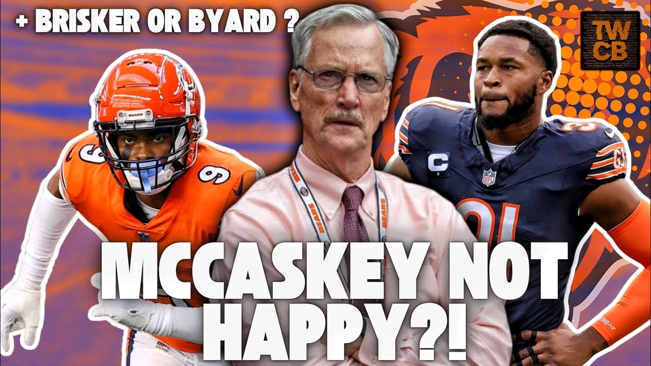 Chicago Bears at a Crossroads | McCaskey Frustrated + Byard or Brisker