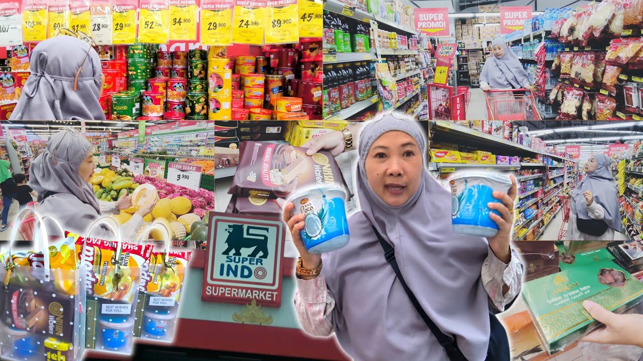 🛍🛒🤑 BELANJA KE SUPERINDO || CARI LAGI  ISIAN HAMPERS RAMADHAN UNTUK MAMA MERTUA & TEMAN TEMAN KU 