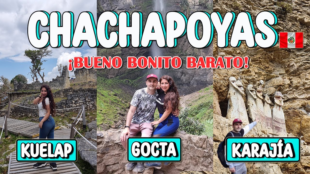 Chachapoyas 🇵🇪 : Kuélap, Gocta y Karajía Cómo llegar y Qué Hacer | DAV en Perú #4