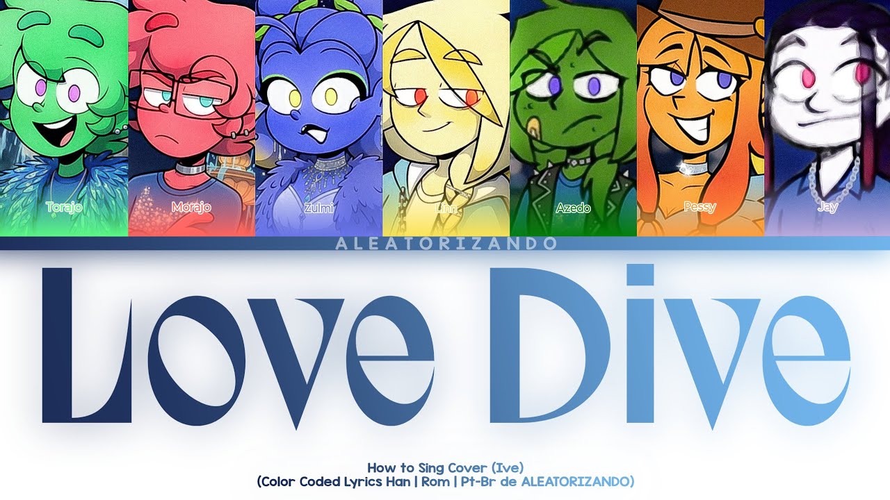 Se 'Mundo Torajo (Ot7)' cantasse 'Love Dive' (Color Coded Lyrics) de ALEATORIZANDO
