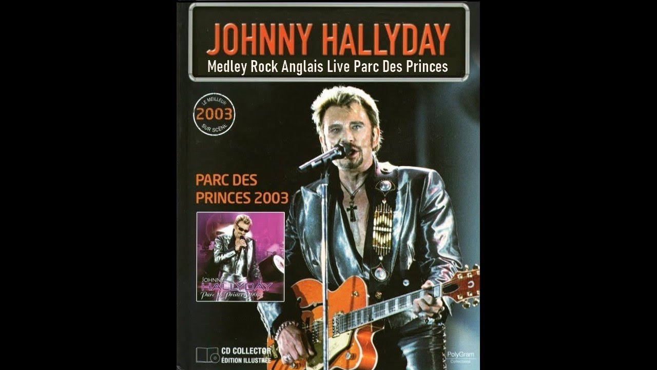 Johnny Hallyday - Medley Rock Anglais Live Parc Des Princes 2003 #conceptkaraoke