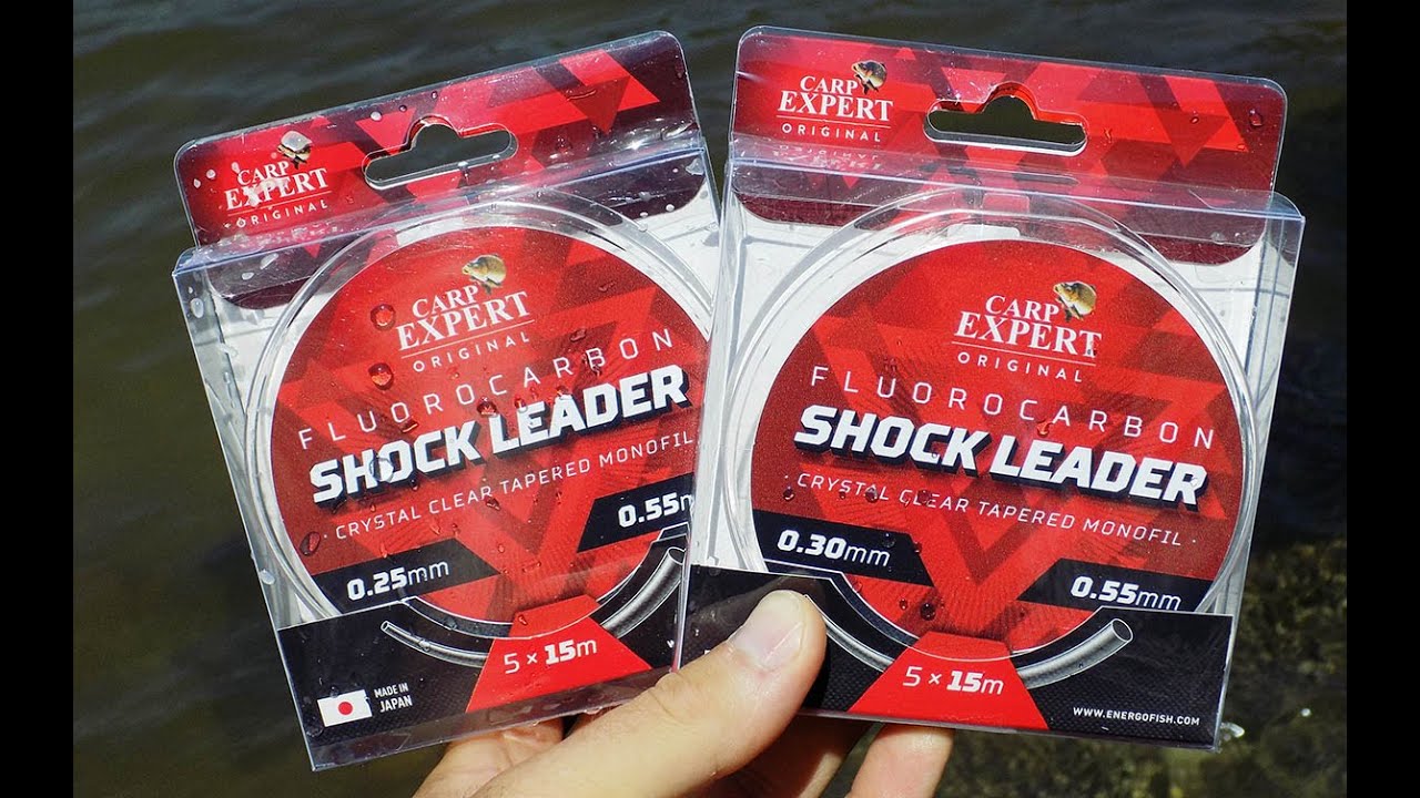 Carp Expert Fluorocarbon Crystal Clear  Shock Leader