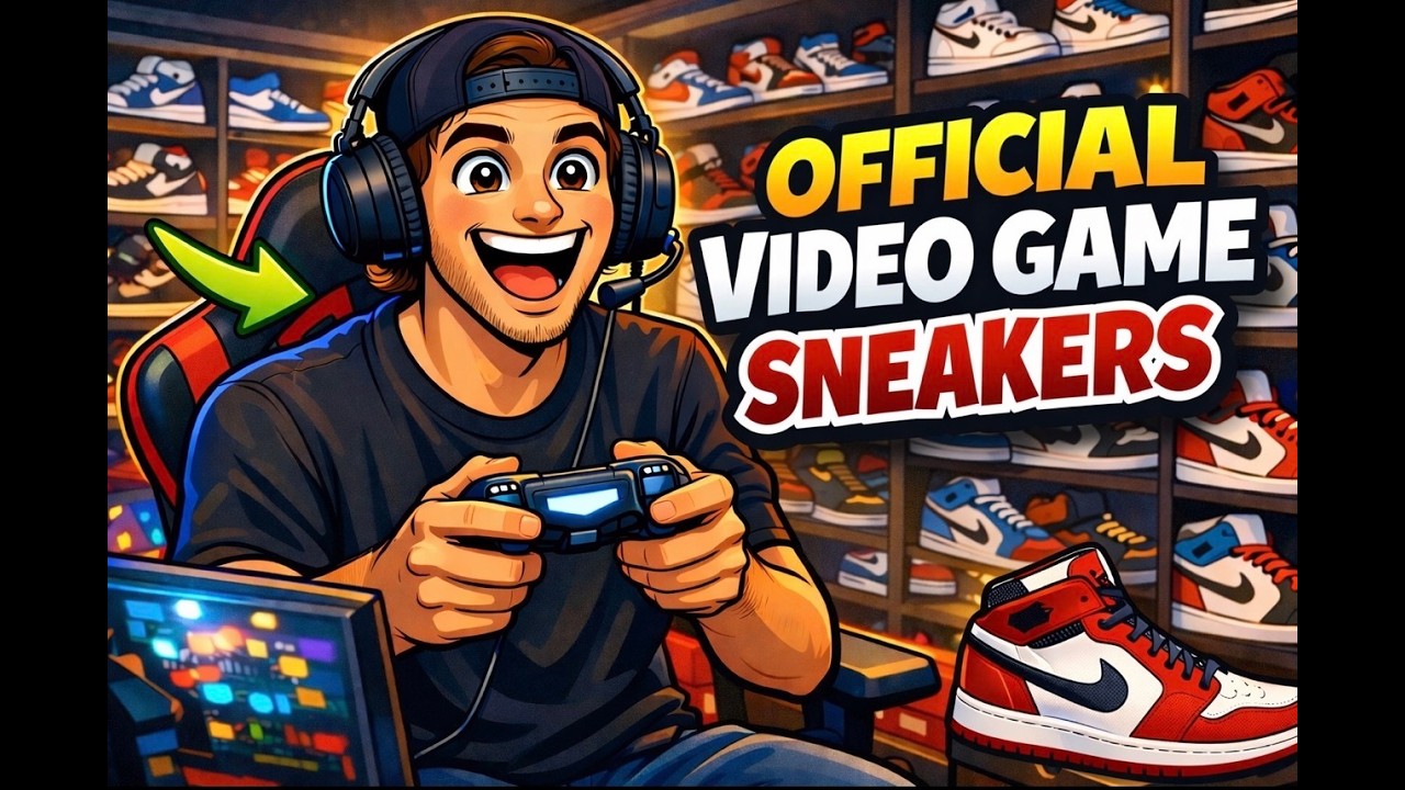 Video Game Sneakers You Forgot About, Or Never Knew It Existed