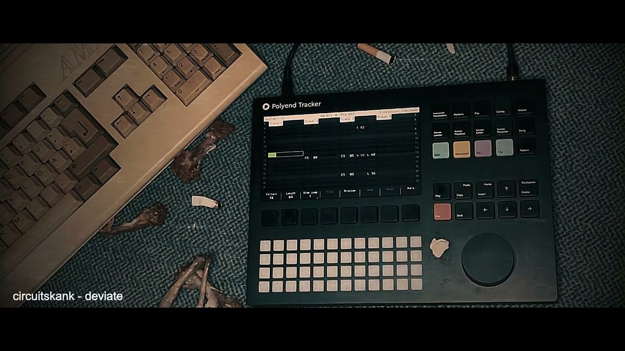 Polyend Tracker // Electro on 4 Tracks