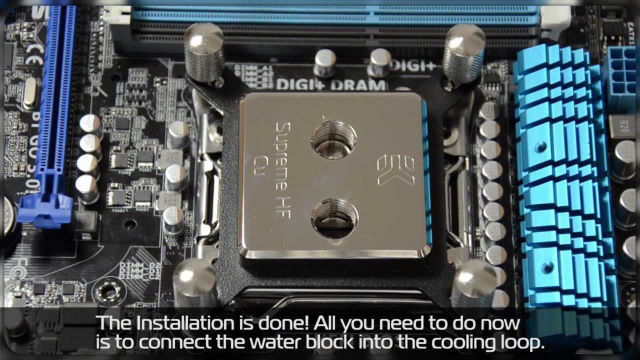 EK-Supreme HF LGA-2011 Installation Tutorial