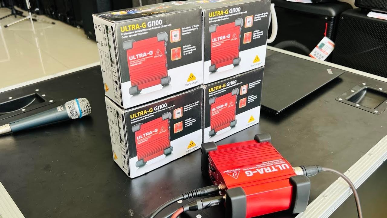 direct box behringer Gi100 sangat penting buat musisi dan SoundMan