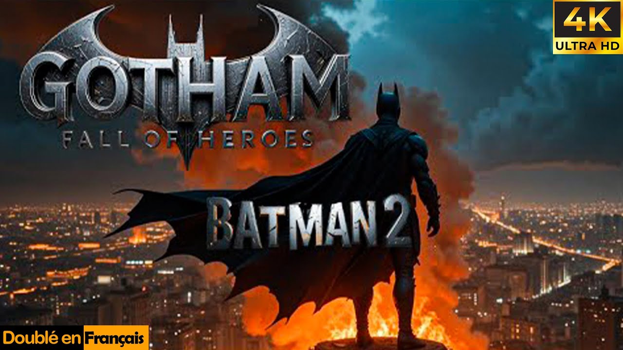 Film Complet d’Action 2025 | Batman: Fall of Heroes | Film De Jeu | 4K