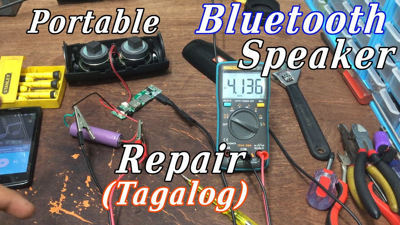Bluetooth Speaker Repair (Tagalog)  Portable